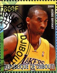 Stamp, Kobe Bryant, Cinderellas,  , Sport