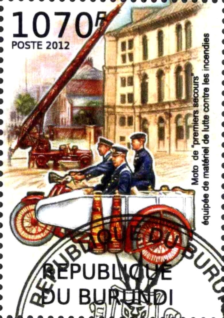 Moto de "premiers secours"