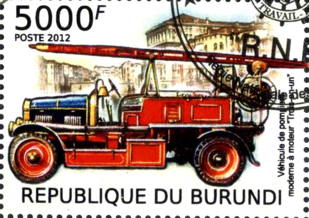 Vehicule de pompiers