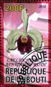 Stamp, Laeliocattleya Aphrodite Ruth, Cinderellas,  , Flowers