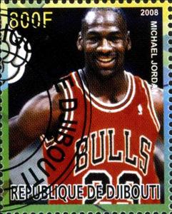 Stamp, Michael Jordan, Cinderellas,  , Sport