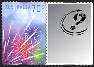 Stamp, Fireworks, Australia,  , Firework, Greetings