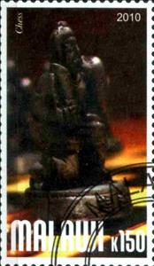 Stamp, Chess, Cinderellas,  , Chess, Sport