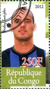 Stamp, Footballer, Cinderellas,  , Sport