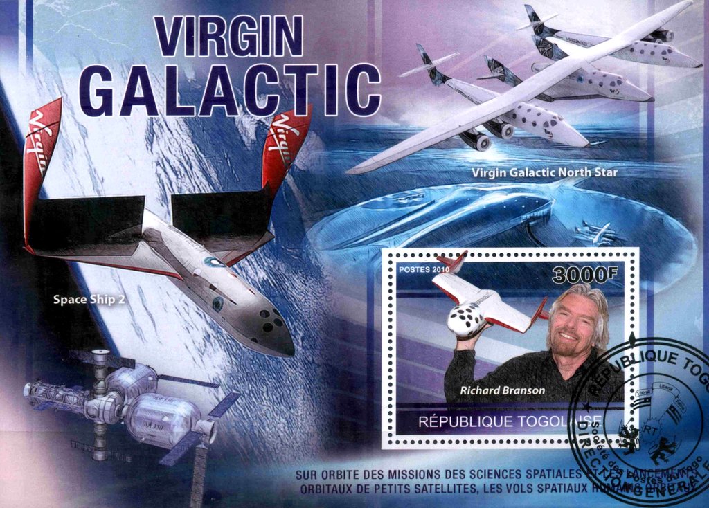Virgin Galactic (R.Branson, North Star, Space Ship 2)