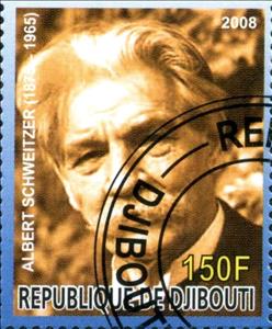 Stamp, Albert Schweitzer, Cinderellas,  , People