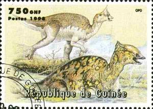 Stamp, Dinosaurs, Cinderellas,  , Dinosaurs