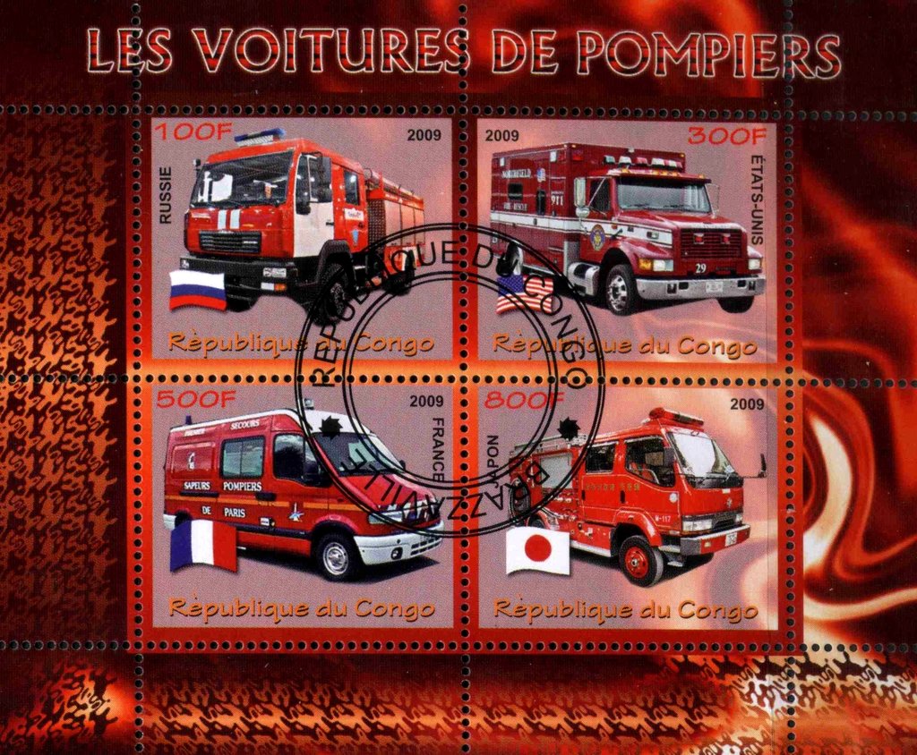 Les Voitures de pompiers