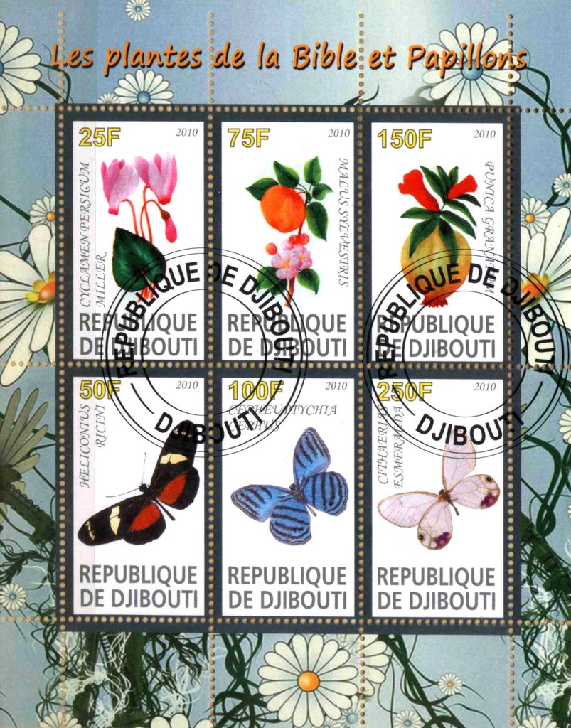 Les plantes dela Bible et Papillons