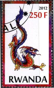 Stamp, Dragon, Cinderellas,  , Dragons