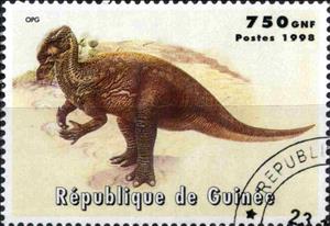 Stamp, Dinosaurs, Cinderellas,  , Dinosaurs