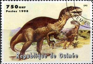 Stamp, Dinosaurs, Cinderellas,  , Dinosaurs