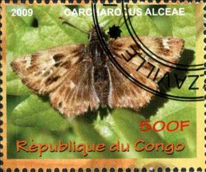 Stamp, Carcharocus alceae, Cinderellas,  , Butterflies