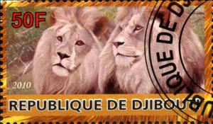 Stamp, Panthera Leo, Cinderellas,  