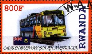 Stamp, O-Bahn Busway, Cinderellas,  