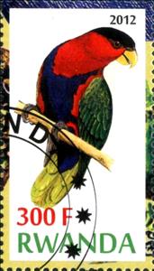 Stamp, Parrots, Cinderellas,  , Birds, Parrots