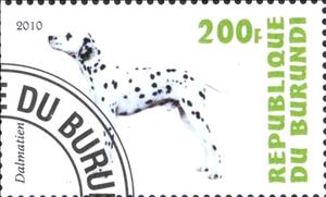 Stamp, Dalmatien, Cinderellas,  , Dogs
