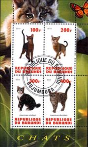Mini Sheet, Chats, Cinderellas,  , Cats