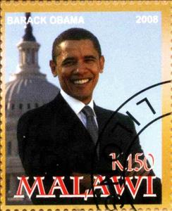 Stamp, Barack Obama, Cinderellas,  , Antiracism, People