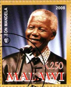 Stamp, Nelson Mandela, Cinderellas,  , Antiracism, People