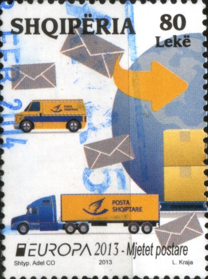 EUROPA Stamps - Postal Vehicles