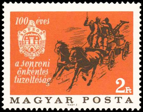 Sopron Volunteer Fire Brigade, centenary