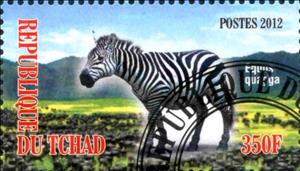 Stamp, Equis quagga, Cinderellas,  