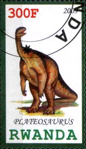 Stamp, Plateosaurus, Cinderellas,  , Dinosaurs