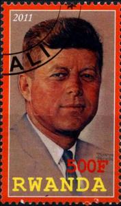 Stamp, Kennedy, Cinderellas,  , People, Politicians