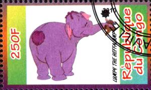 Stamp, Lumpy the Heffalump, Cinderellas,  , Cartoons