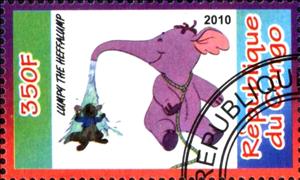 Stamp, Lumpy the Heffalump, Cinderellas,  , Cartoons