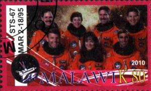 Stamp, Sts-67, Cinderellas,  , Astronauts