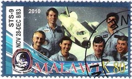 Stamp, Sts-9, Cinderellas,  