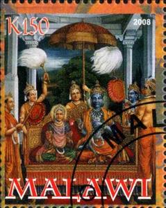 Stamp, Religious Art, Cinderellas,  