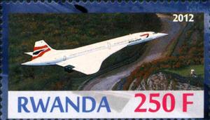 Stamp, Concorde, Cinderellas,  