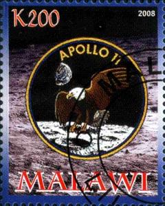 Stamp, Apollo 11, Cinderellas,  