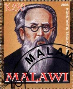 Stamp, Konstantin Tsiolkovsky, Cinderellas,  , People