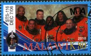 Stamp, Sts-116, Cinderellas,  , Astronauts