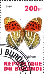 Stamp, Childrena Childreni, Cinderellas,  , Butterflies