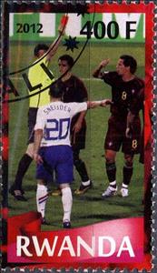 Stamp, Football, Cinderellas,  , Football (Soccer)
