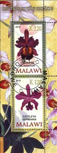 Mini Sheet, Orchids of the World II, Cinderellas,  , Orchids