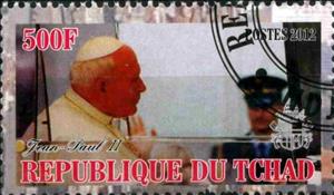 Stamp, John Paul II, Cinderellas,  , People