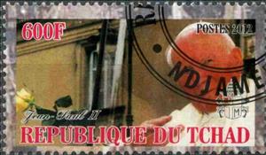 Stamp, John Paul II, Cinderellas,  , People