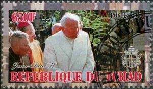 Stamp, John Paul II, Cinderellas,  , People