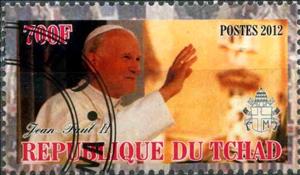 Stamp, John Paul II, Cinderellas,  , People