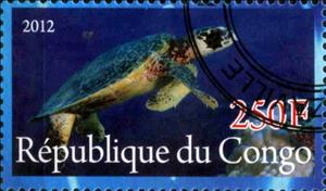 Stamp, Sea turtle, Cinderellas,  , Turtles