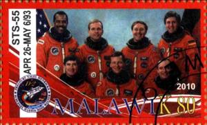 Stamp, Sts-55, Cinderellas,  , Astronauts
