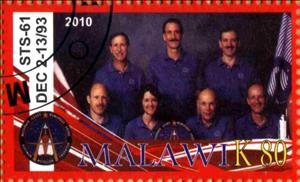Stamp, Sts-61, Cinderellas,  , Astronauts