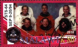 Stamp, Sts-64, Cinderellas,  , Astronauts