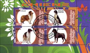 Mini Sheet, Chieins, Cinderellas,  , Dogs